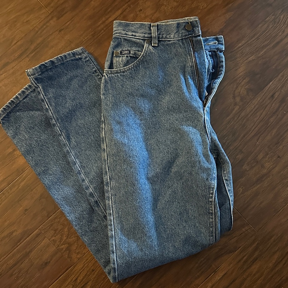 Classic Lee Blue Denim Jeans